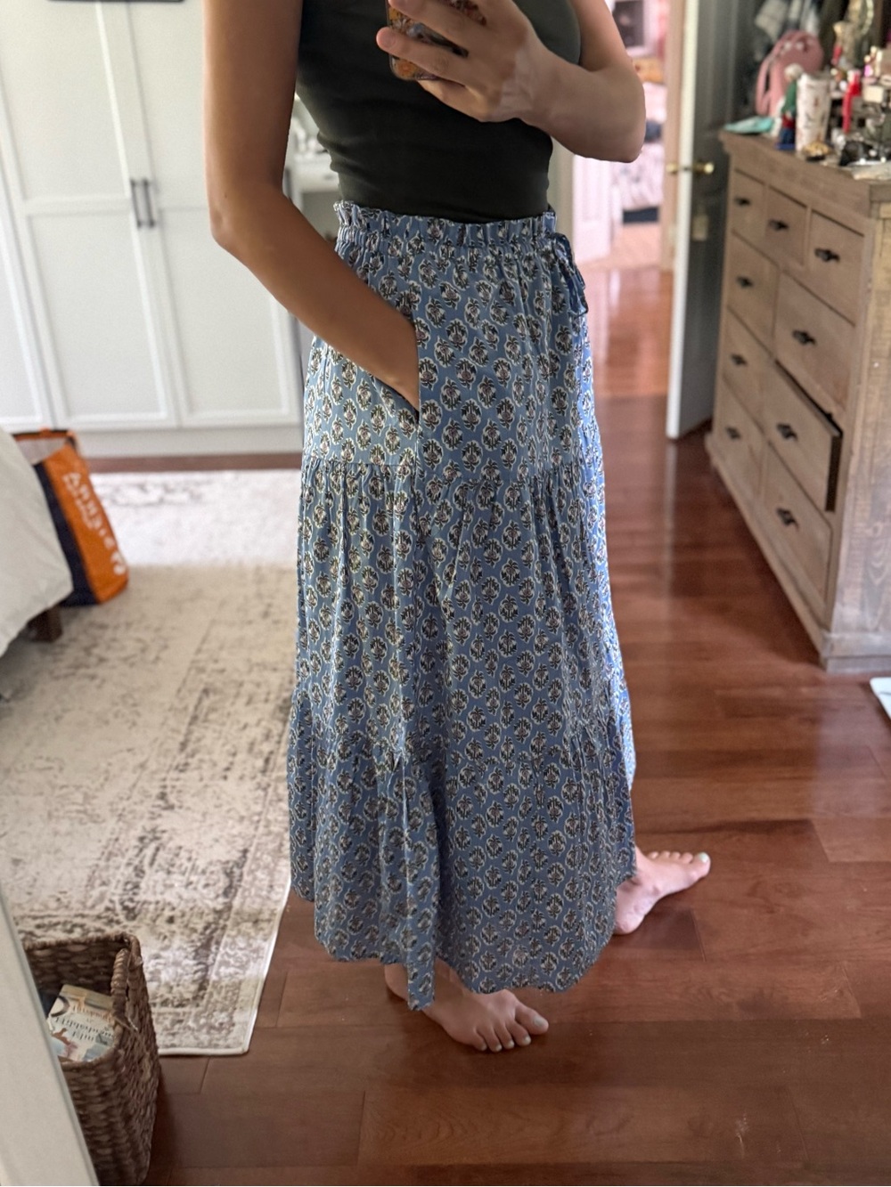 J Crew Midi Skirt L - Picture 3 of 5